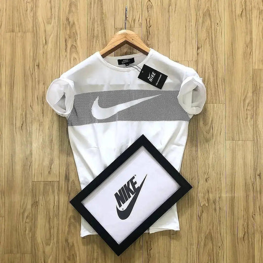 Nike White Men's T- Shirt